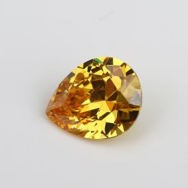 梨形 中金黄 A 合成立方氧化锆 2x3~13x18mm