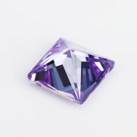 正方车花直角 变蓝 A 合成立方氧化锆 3x3~15x15mm