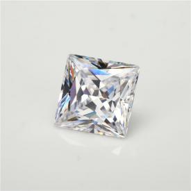 正方车花直角 白色 A 合成立方氧化锆 3x3~15x15mm