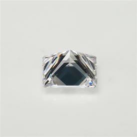 正方车花直角 白色 A 合成立方氧化锆 3x3~15x15mm