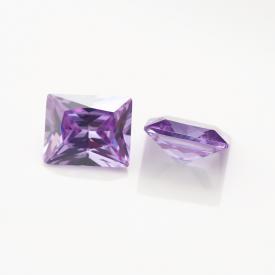 长方车花直角 变蓝 AAA 合成立方氧化锆 2X3~13X18mm