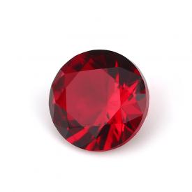 圆形 玫红 水晶玻璃 1~15mm