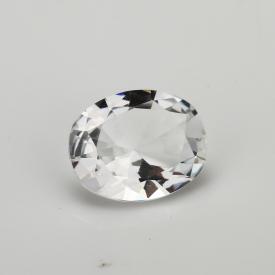 蛋形 白色 水晶玻璃 2x3~13x18mm
