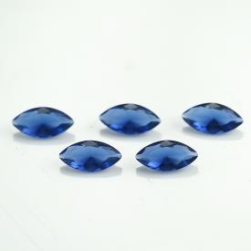 马眼 宝蓝 水晶玻璃 1.5x3~8x16mm