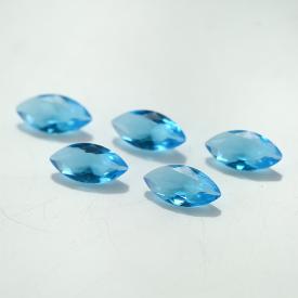马眼 深海蓝 水晶玻璃 1.5x3~8x16mm