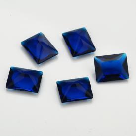 长方车花直角 尖晶蓝 水晶玻璃 2x3~10x14mm