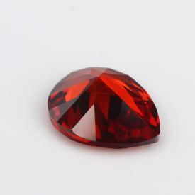 梨形 中石榴红 A 合成立方氧化锆 2x3~13x18mm