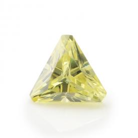 三角倒角 中橄榄黄 A 立方氧化锆 3x3~11x11mm