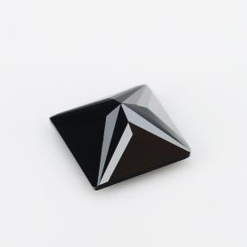 正方车花直角 黑尖晶 合成尖晶石 1.5x1.5~12x12mm