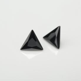 三角直角 黑色 水晶玻璃 3x3~8x8mm