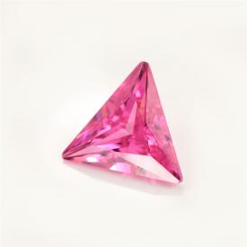 三角直角 粉红 AA 合成立方氧化锆 2x2~11x11mm