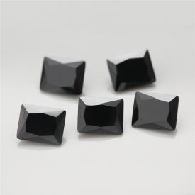 长方车花直角 黑色 AAA 合成立方氧化锆 2X3~13X18mm