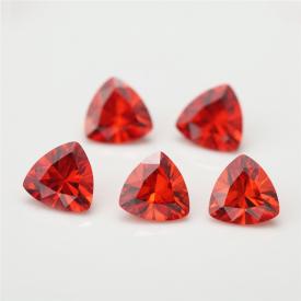 肥三角 中桔红 A 立方氧化锆 3x3~12x12mm