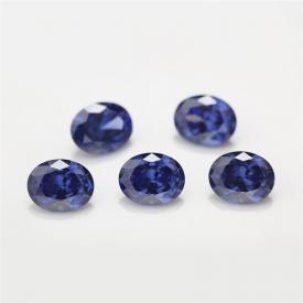 蛋形 中坦桑 AAA 合成立方氧化锆 2x3~15x20mm