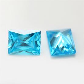 长方车花直角 中海蓝 AAA 合成立方氧化锆 1.5x3~11x15mm