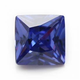 正方车花直角 中坦桑 AAA 合成立方氧化锆 3x3~15x15mm