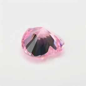 心形 粉红 A 合成立方氧化锆 3x3~15x15mm