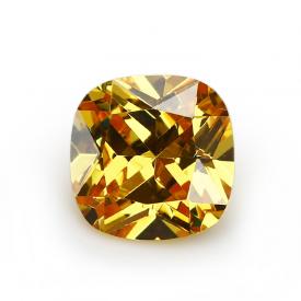 肥方 中金黄 AAA 合成立方氧化锆 3x3~15x15mm