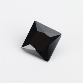 正方车花直角 黑色 A 合成立方氧化锆 3x3~15x15mm