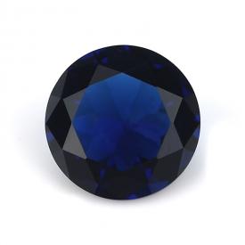 圆形 宝蓝 水晶玻璃 1~15mm