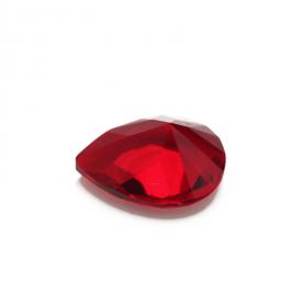 梨形 石榴红 水晶玻璃 2x3~13x18mm