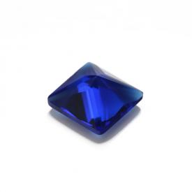 正方车花直角 尖晶蓝 水晶玻璃 2x2~12x12mm