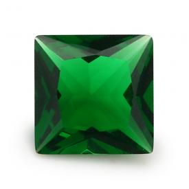 正方车花直角 绿色 水晶玻璃 2x2~12x12mm