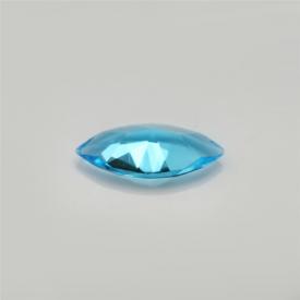 马眼 浅海蓝 水晶玻璃 1.5x3~8x16mm