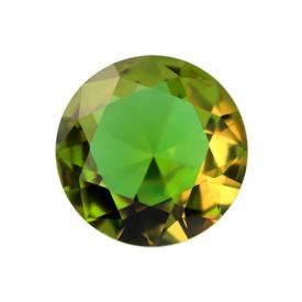 圆形订做玻 绿色 水晶玻璃 1~2mm