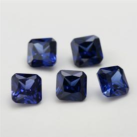 正方车花倒角 中坦桑 AAA 合成立方氧化锆 3x3~15x15mm