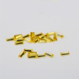 梯方 中金黄 A 合成立方氧化锆 1x2x3~5x2x1mm