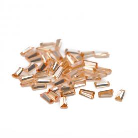 梯方 中香槟 A 合成立方氧化锆 1x2x3~5x2x1mm
